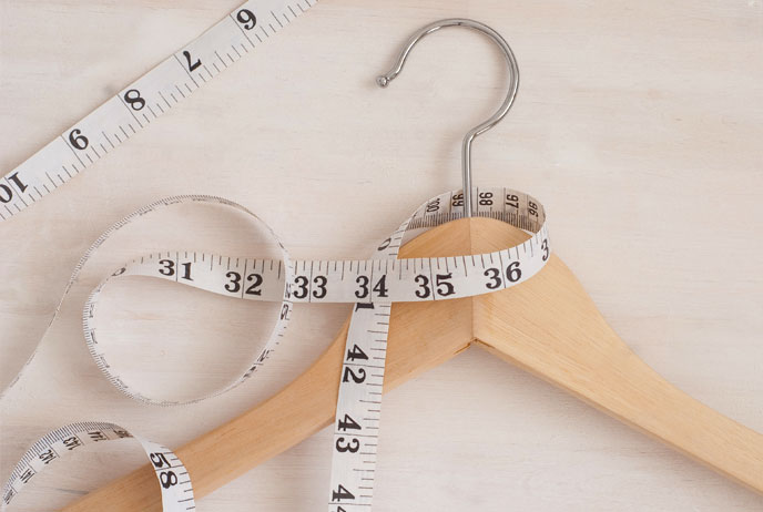 Tape measure and hanger 