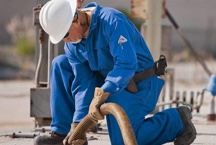 Image of Oil and Gas worker clothes
