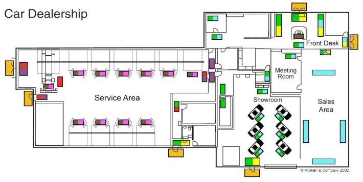 Automotive Mat Map