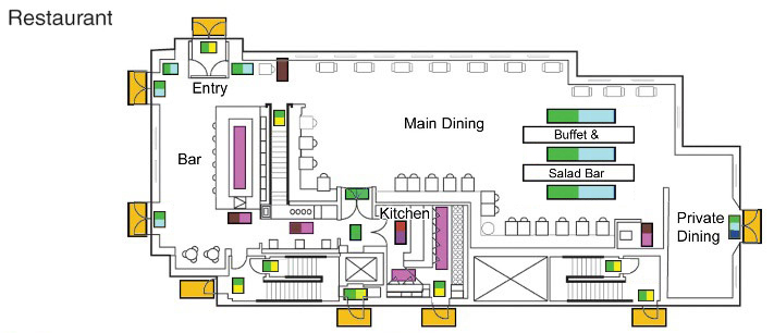Hospitality Mat Map