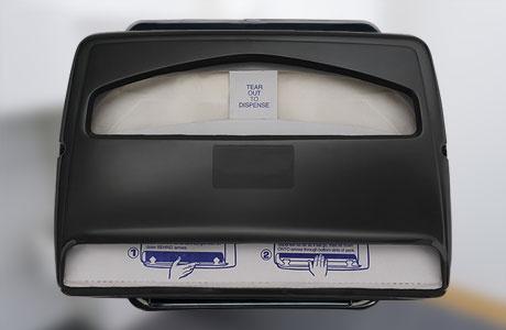 Image of Toilet Bowl Paper Dispenser