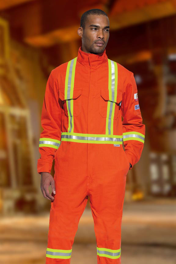 Flame Resistent Coveralls Orange