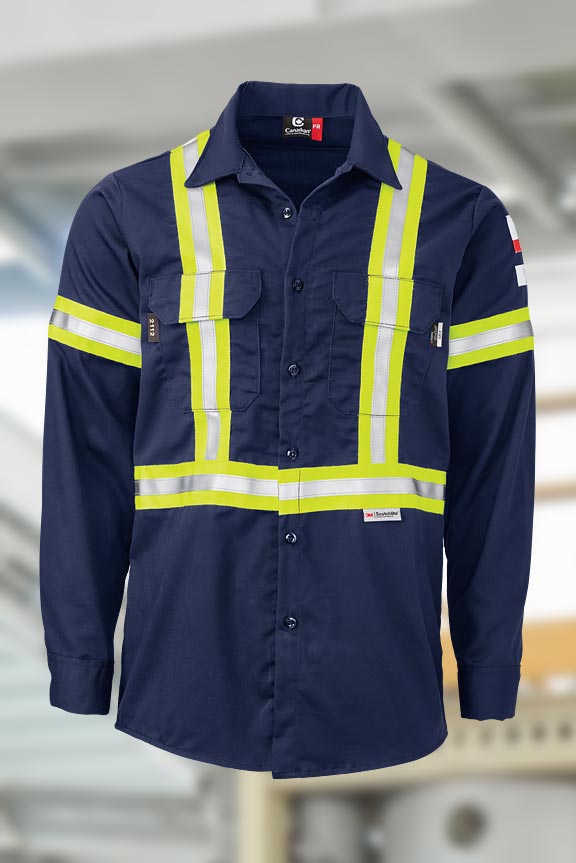 image of high visibility FR Shirt