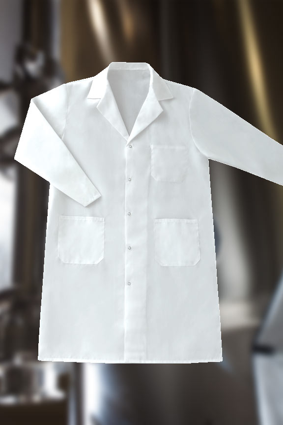 1541 Lab Coat White