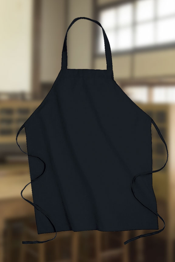 No Pocket Bib Apron