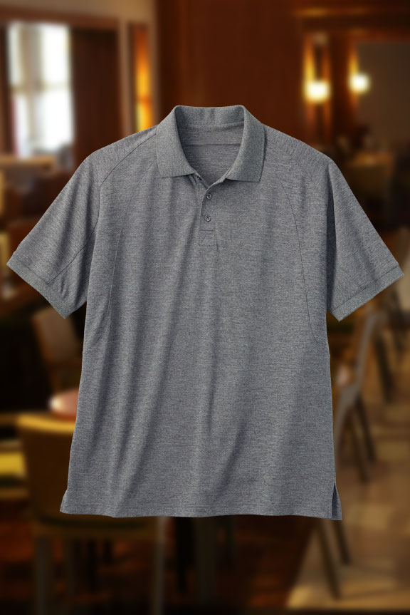 Gray Polo Shirt